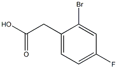 2-bromo-4-fluorophenylacetic acid