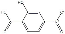 2-hydroxy-4-nitrobenzoic acid Struktur