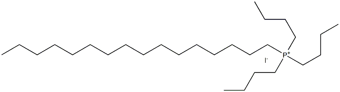 Cetyltributylphosphonium iodide Struktur