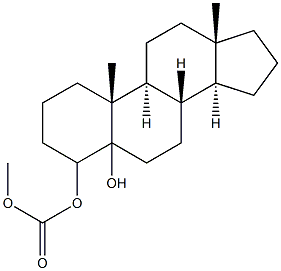 4-androstene glycol methyl carbonate Struktur