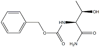 N-CBZ-L-threonamide Struktur