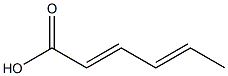 Sorbic acid Struktur