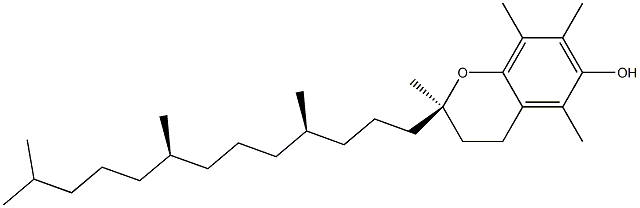 Vitamin E powder 50% Struktur