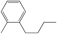 Methyl n-butyl benzene Struktur