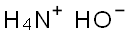 AMMONIUMHYDROXIDE,6.0NSOLUTION Struktur