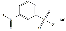 3-Nitro sodium benzenesulfonate Struktur