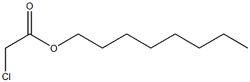 n-Octyl chloroacetate Struktur