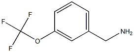 3-(TRIFLUOROMETHYLOXY)BENZYLAMINE Struktur