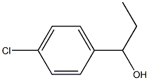 1-(4-chlorophenyl)-1-propanol Struktur