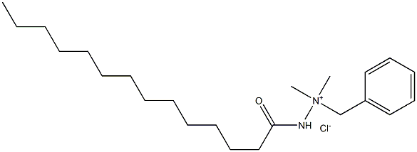 DODECYLACETAMIDODIMETHYLBENZYLAMMONIUMCHLORIDE Struktur