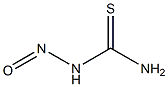 NITROSOTHIOUREA Struktur