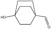 4-Hydroxy-bicyclo[2.2.2]octane-1-carbaldehyde Struktur