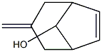 3-methylidenebicyclo[3.2.1]oct-6-en-8-ol Struktur