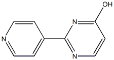 2-pyridin-4-ylpyrimidin-4-ol Struktur