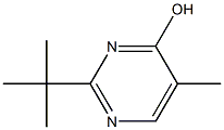 2-tert-butyl-5-methylpyrimidin-4-ol Struktur