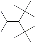 2,2,4,4-tetramethyl-3-isopropylpentane Struktur