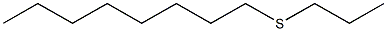 propyl octyl sulfide Struktur