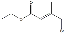 ETHYL-3-METHYL-4-BROMMOCROTONATE Struktur