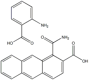 2-AMINOBENZOIC ACID ANTHRAMILIC ACID Struktur