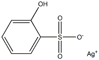 silver phenolsulfonate Struktur