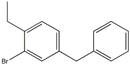 3 -BROMO-4-ETHYL DIPHENYLMETHANE Struktur