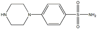 4-(1-PIPERAZINYL) PHENYLSULFONAMIDE Struktur