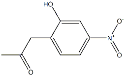 2-HYDROXY-4-NITROPHENYLACETONE Struktur