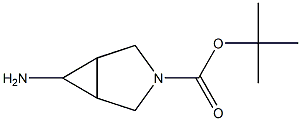 TERT-BUTYL 6-AMINO-3-AZABICYCLO[3.1.0]HEXANE-3-CARBOXYLATE Struktur