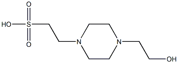 HEPES MOLECULAR BIOLOGY GRADE Struktur