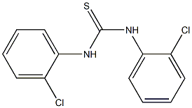 N,N'-di(2-chlorophenyl)thiourea Struktur