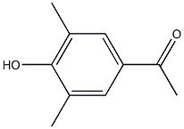 1-(4-hydroxy-3,5-dimethylphenyl)ethan-1-one Struktur