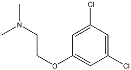 N-[2-(3,5-dichlorophenoxy)ethyl]-N,N-dimethylamine Struktur