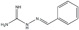 2-benzylidenehydrazine-1-carboximidamide Struktur