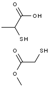 Methyl 2-mercaptoacetate(Methyl thioglycolate) Struktur