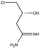 (R )-4-chloro-3-hydroxybutanamidine Struktur