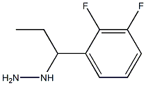 1-(1-(2,3-difluorophenyl)propyl)hydrazine Struktur