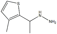 1-(1-(3-methylthiophen-2-yl)ethyl)hydrazine Struktur