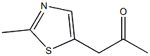 1-(2-methylthiazol-5-yl)propan-2-one Struktur