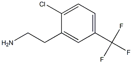 2-(2-chloro-5-(trifluoromethyl)phenyl)ethanamine Struktur