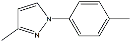 3-methyl-1-p-tolyl-1H-pyrazole Struktur