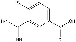 N-(3-carbamimidoyl-4-fluorophenyl)-N-oxohydroxylammonium Struktur