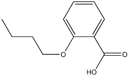 2-n-Butoxybenzoic acid Struktur