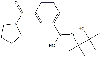 3-(1-Pyrrolidinylcarbonyl)benzeneboronic acid pinacol ester Struktur