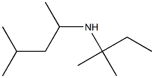 (2-methylbutan-2-yl)(4-methylpentan-2-yl)amine Struktur