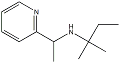 (2-methylbutan-2-yl)[1-(pyridin-2-yl)ethyl]amine Struktur