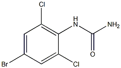 (4-bromo-2,6-dichlorophenyl)urea Struktur