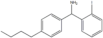 (4-butylphenyl)(2-iodophenyl)methanamine Struktur