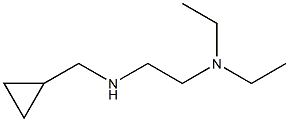 (cyclopropylmethyl)[2-(diethylamino)ethyl]amine Struktur