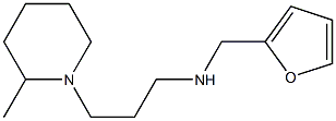 (furan-2-ylmethyl)[3-(2-methylpiperidin-1-yl)propyl]amine Struktur