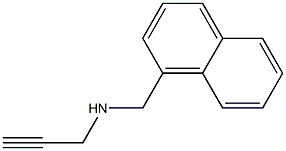 (naphthalen-1-ylmethyl)(prop-2-yn-1-yl)amine Struktur